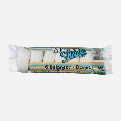 Mega Snack mini-beignes blanc saupoudrés