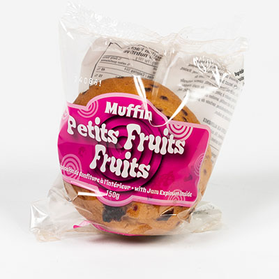 Muffin Le Cookie petits fruit