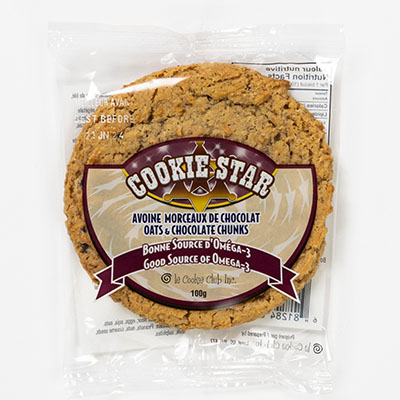 Cookie Star morceaux de chocolat