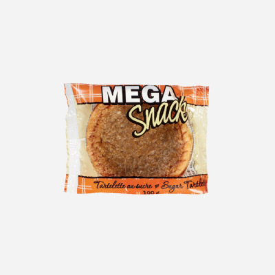 Mega Snack tartelettes au sucre