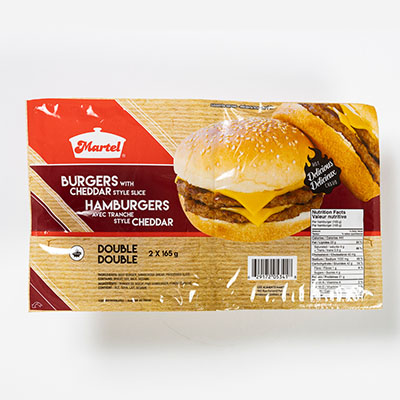 Hamburger double garni