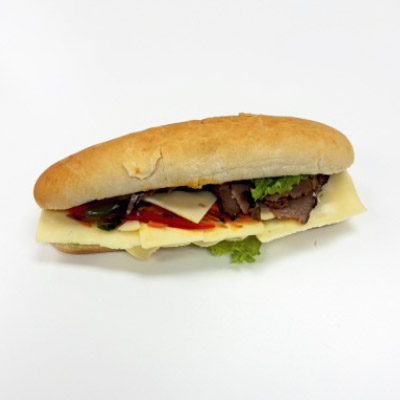 Philly Cheesesteak Baguette